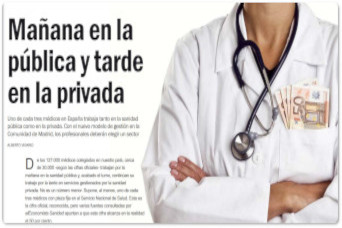 Lee más sobre el artículo Sanidad 8 : Los Médicos y el Horario. ¿Los médicos especialistas con consulta privada cumplirán su horario en la pública?